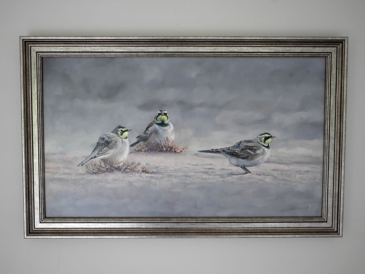 Shorelarks Painting